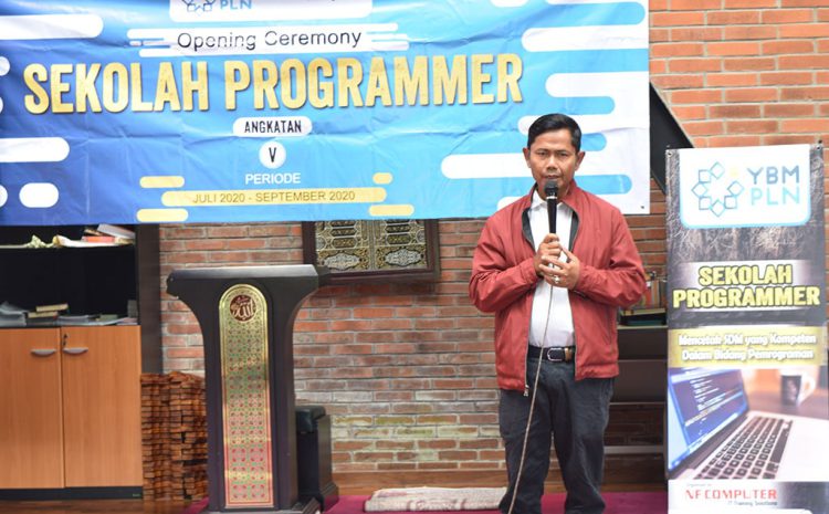  Pembukaan Sekolah Programmer YBM-PLN Batch-5