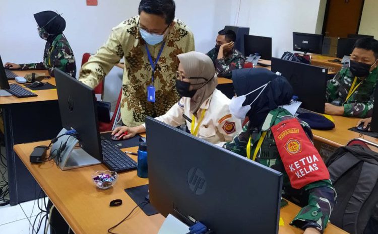  Pelatihan Teknisi Komputer dan Jaringan serta Multimedia dan Desain Grafis TA. 2021 – Pusinfolahta TNI