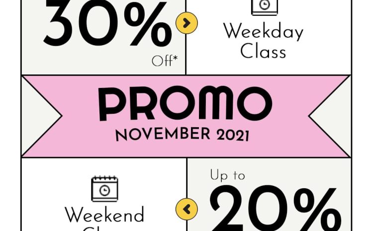  Promo November – Diskon  30%