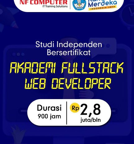  Akademi FullStack Web Developer – Studi Independen Bersertiﬁkat Kampus Merdeka