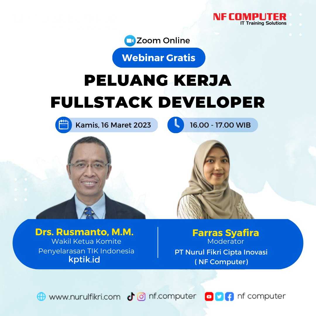 Webinar - Peluang Kerja Fullstack Developer