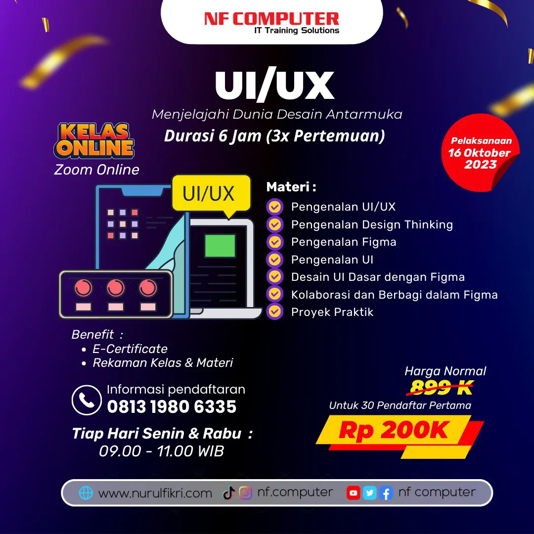 UI / UX - Kelas Online Zoom